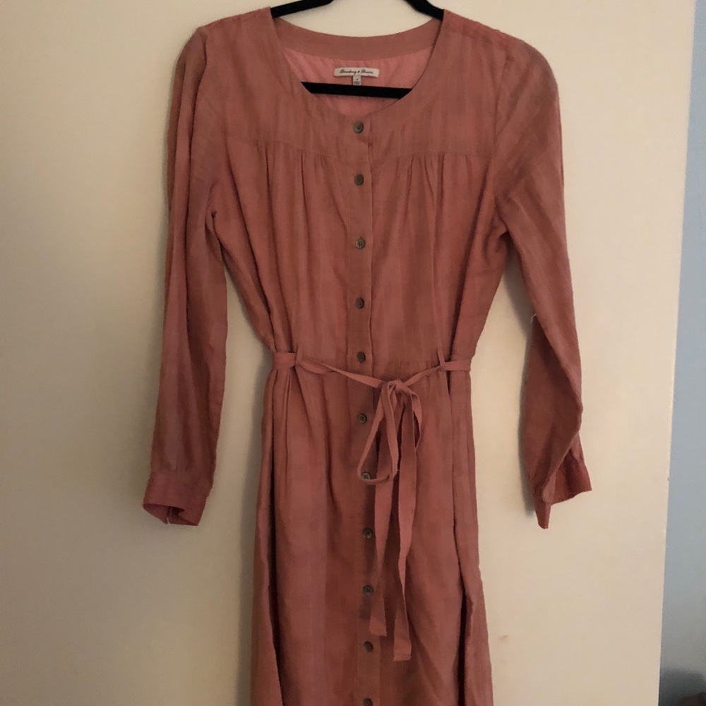 Broadway & Broome Button Up Toe Dress - 4